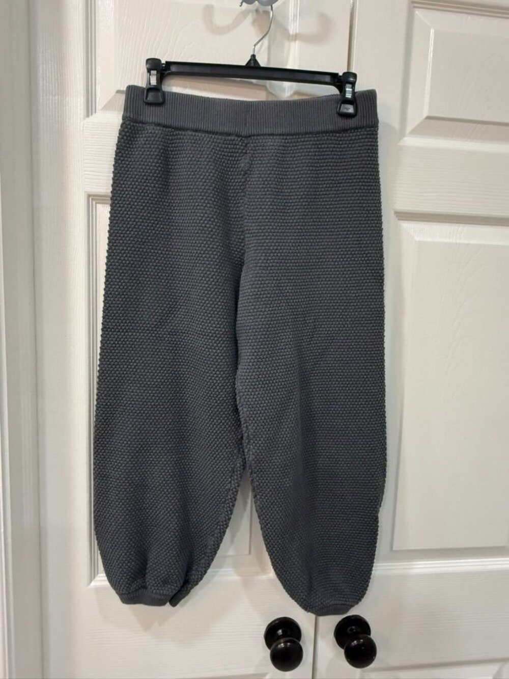 Free People VGUC Hailee Beach Cardi Waffle Knit Button Set in Gray S/P - Picture 7 of 10